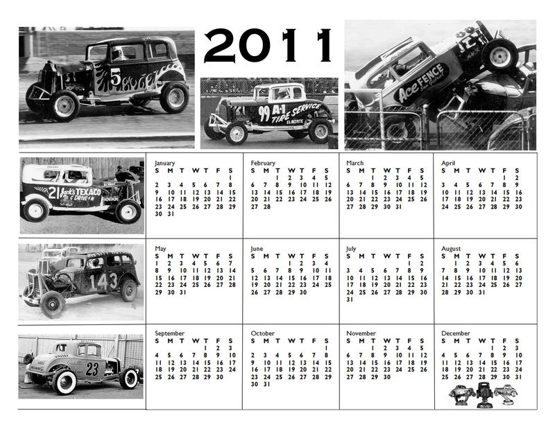 2011 California Jalopy Nostalgia calendar